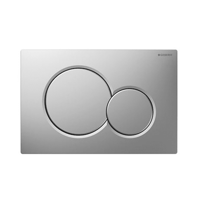 Nút xả thải bồn cầu màu chrome mờ Sigma01 588.53.503